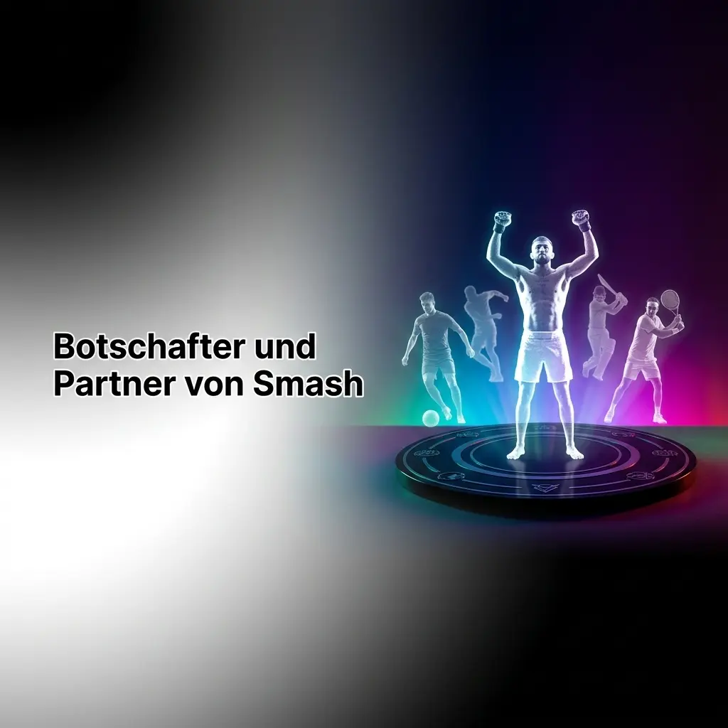 Smash Logo ohne Botschafter oder Sponsoring-Partner für den deutschen Markt