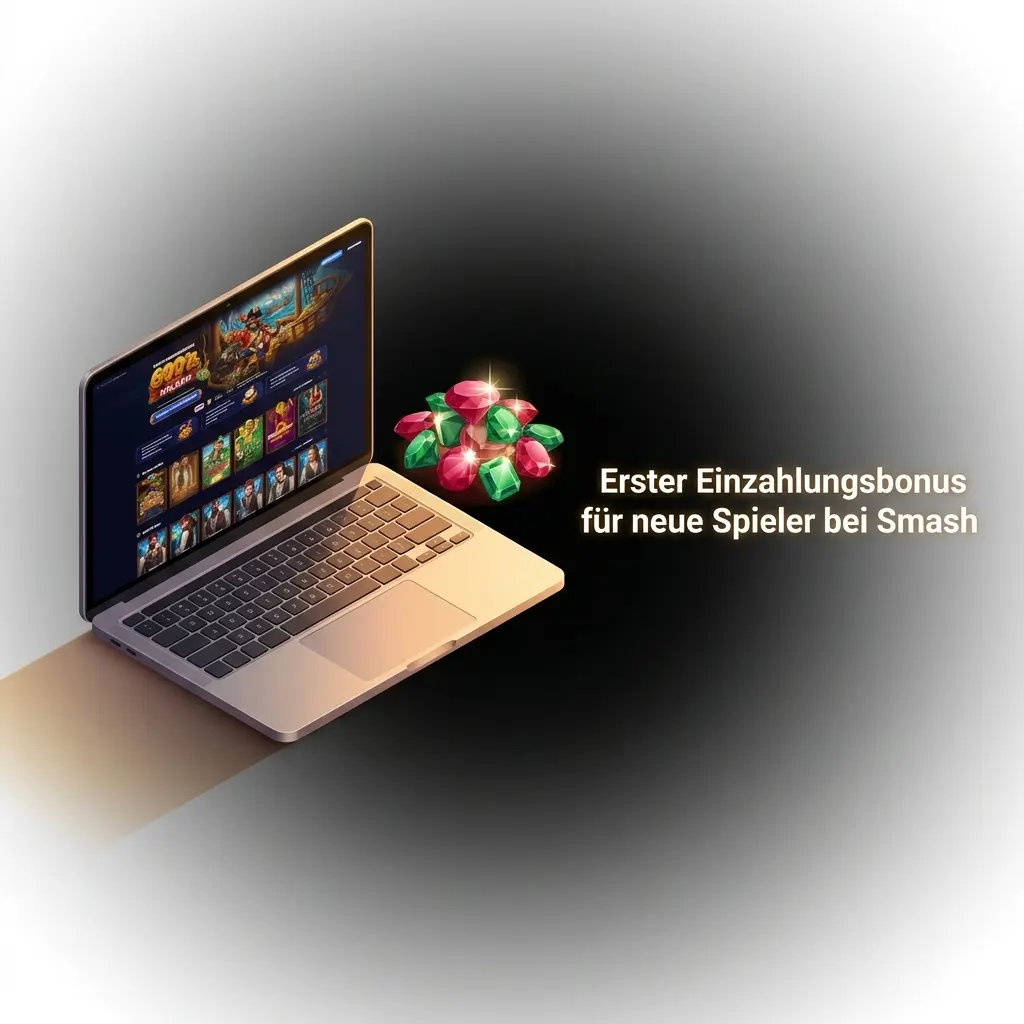 Smash Willkommensbonus: 600% bis 10.000 EUR für Slots oder 250% bis 5.000 EUR für Sportwetten