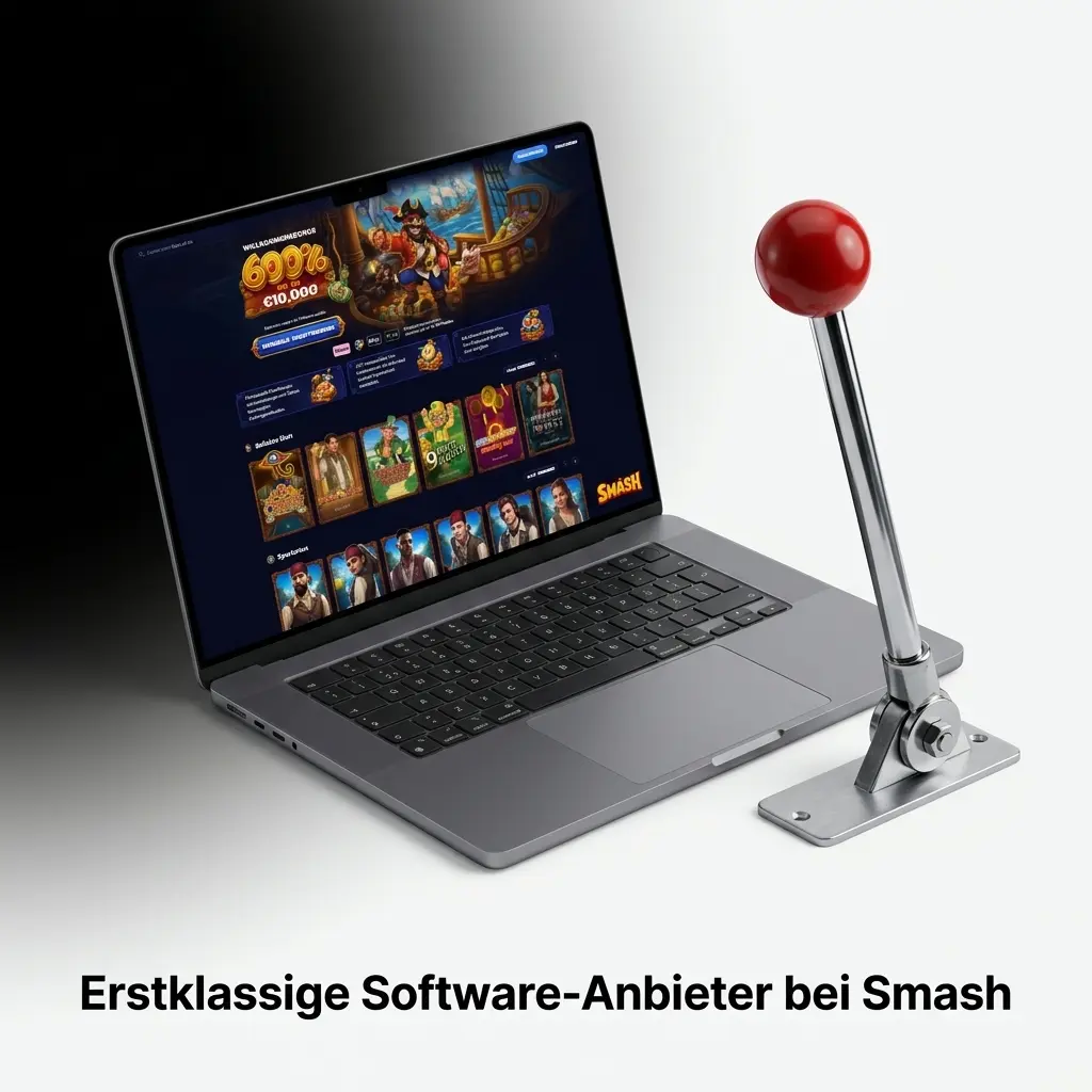 Logos lizenzierter Spieleentwickler bei Smash Casino: Pragmatic Play, NetEnt, Play'n GO und mehr