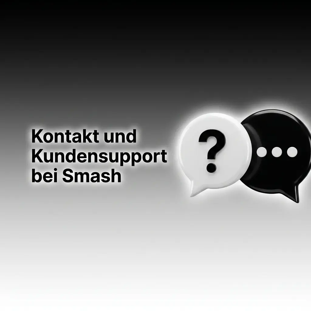 Smash Kundensupport – 24/7 erreichbar per Live-Chat, E-Mail und FAQ auf Deutsch