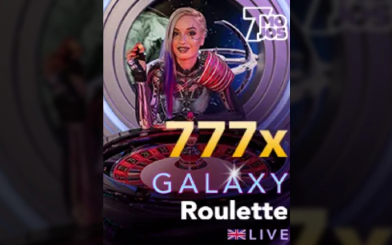 Gewinnen Sie mit galaktischen Multiplikatoren am 777x Galaxy Roulette Tisch bei Smash.