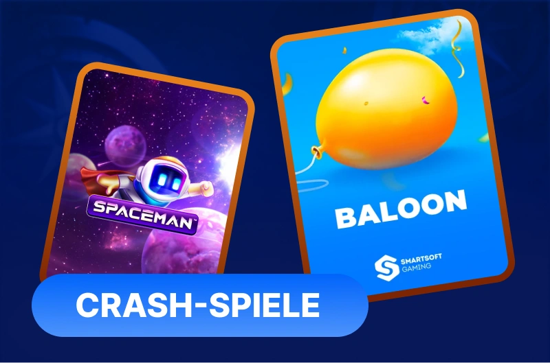 Spielen Sie actionreiche Crash-Spiele für schnelle Gewinne bei Smash.