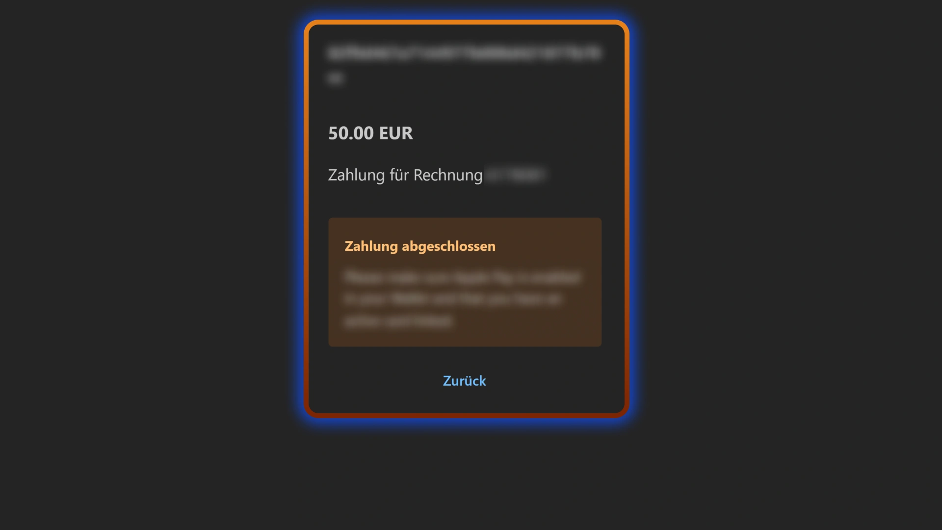 Bestätigen Sie Ihr verwendetes Zahlungsmittel für die Kontosicherheit bei Smash.