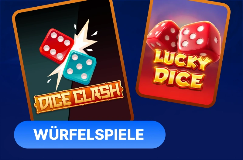 Probieren Sie Ihr Glück bei den Casino-Würfelspielen auf Smash.