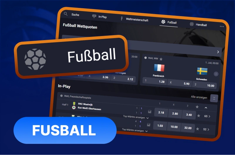 Finden Sie Top-Quoten für Fußballwetten bei Smash.